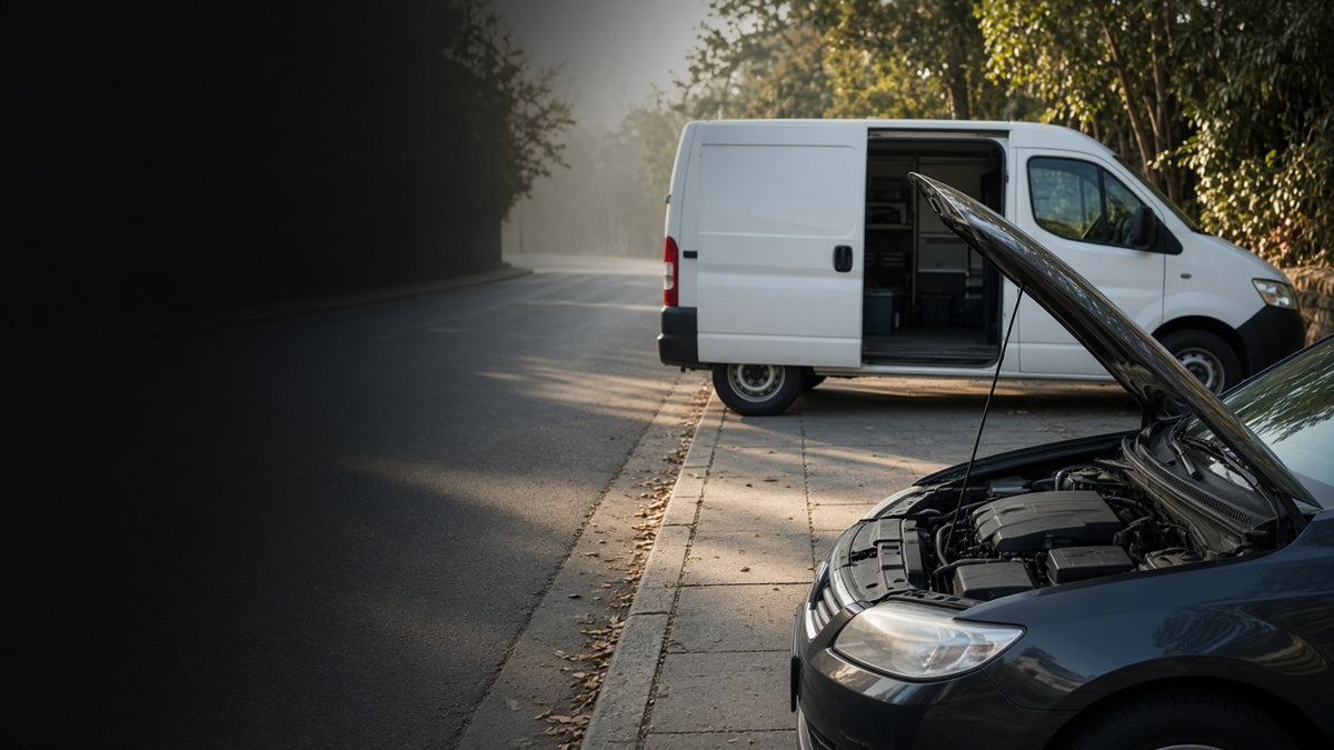 Mobile auto electric service van